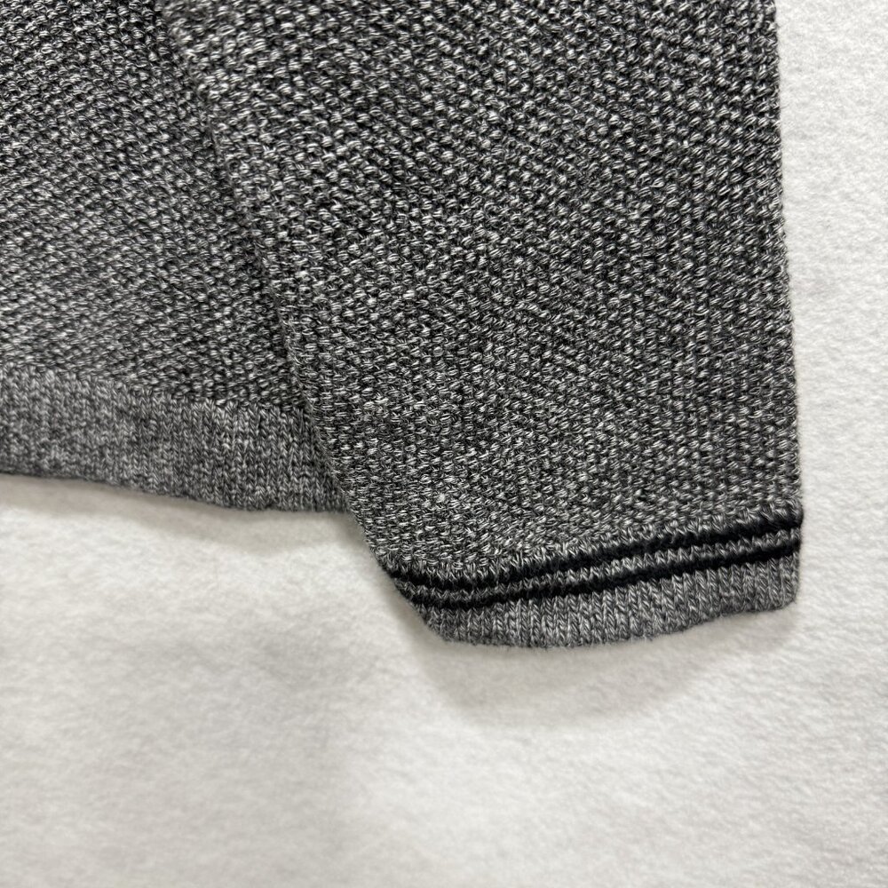 Carbon2Cobalt Sweater Mens XL Gray V Neck Cotton Pullover Casual Lightweight - Picture 6 of 8